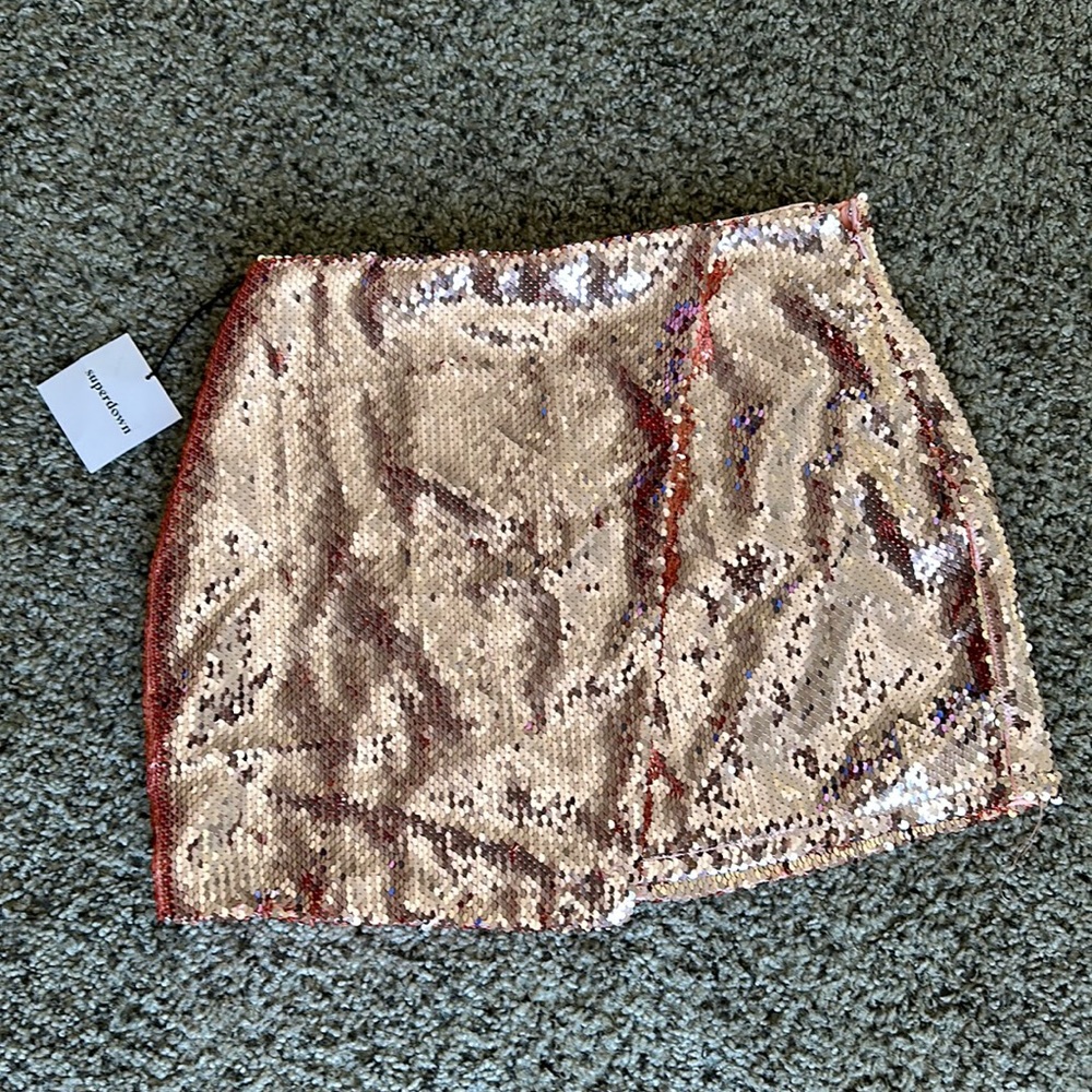 REVOLVE sparkly skirt